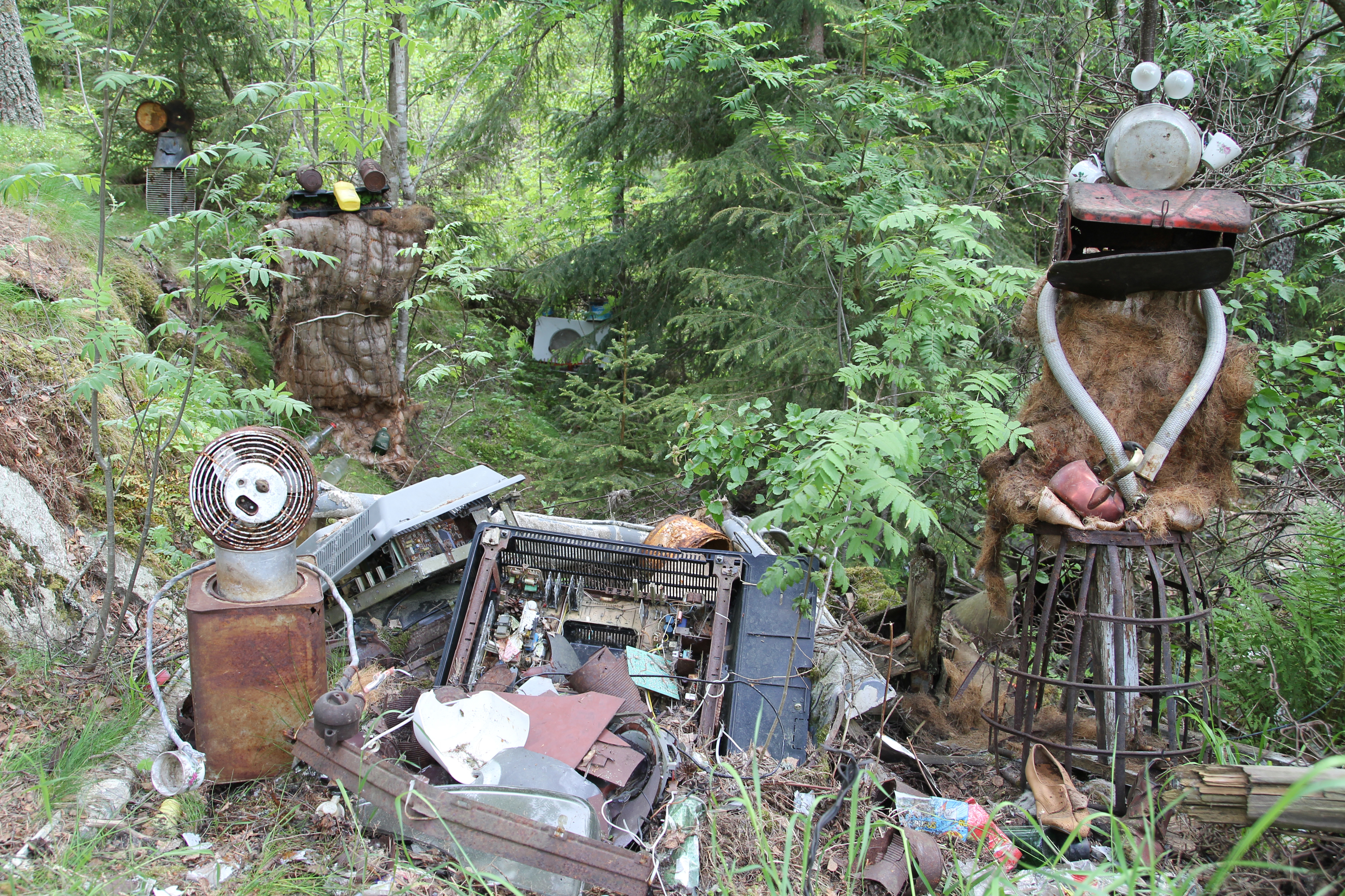 Heidrun Wettengl, Familie Skrap, Landart Norwegen, 2015 neu