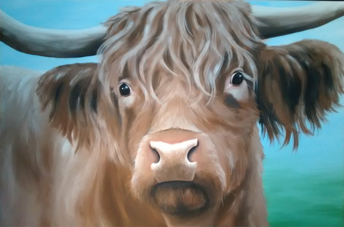 Kleiner Schotte, 100 x 70